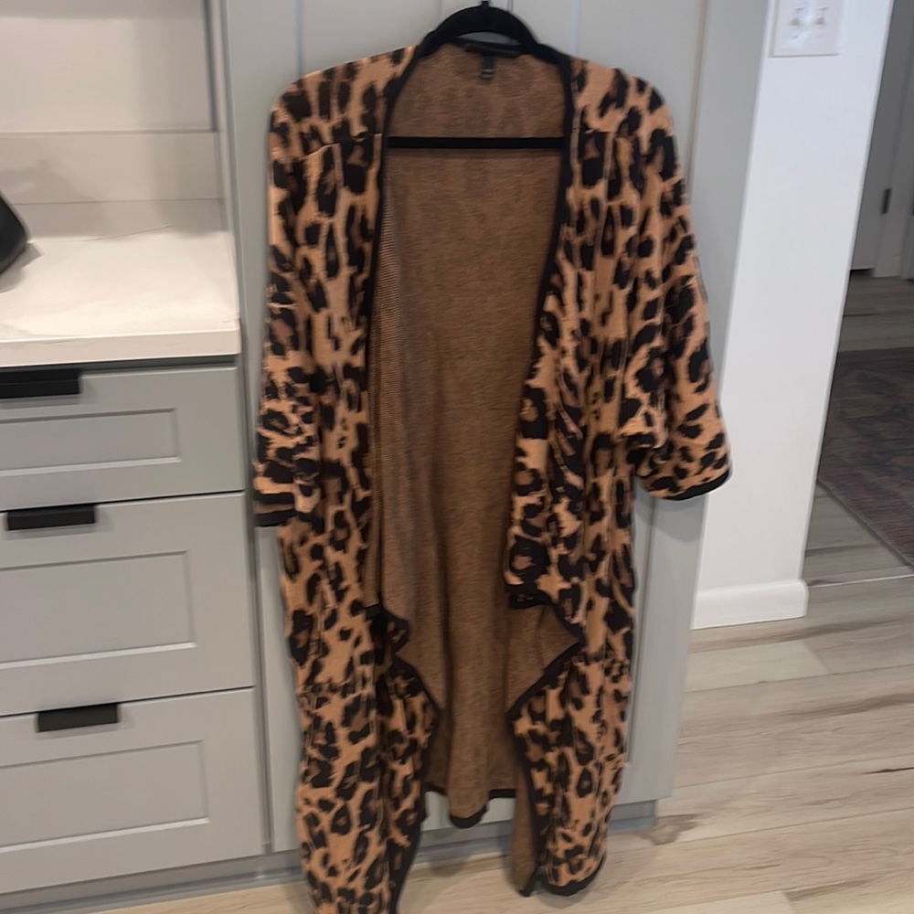 Lane Bryant leopard “kimono”